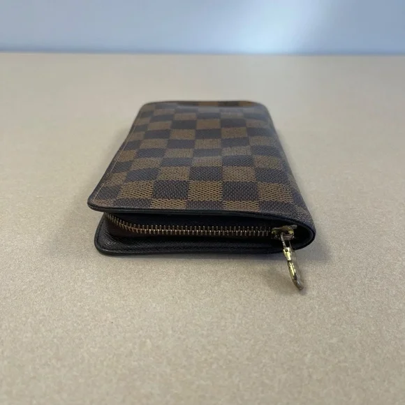Louis Vuitton Damier Ebene Porte-Monnaie Zippy Wallet - Preowned - Picture 5 of 14